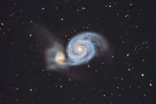 Messier 51- The Whirlpool Galaxy