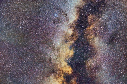 Milky Way Galaxy Wide Field